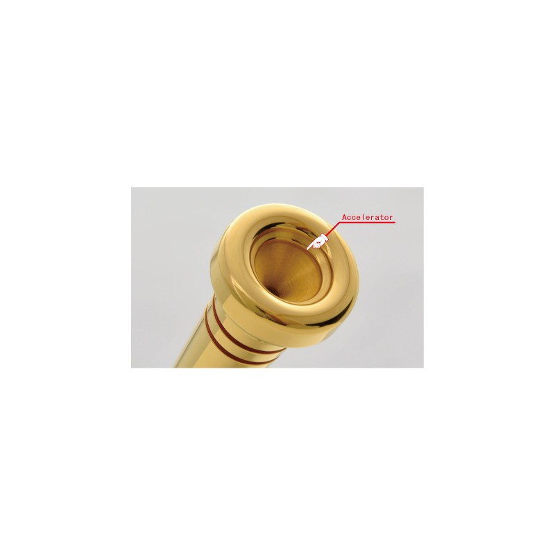 Groove Series Trumpet Mouthpiece 'KAI(改)' Gold Plated - BEST BRASS Online  Shop