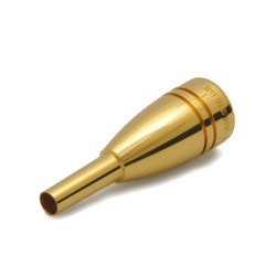 Groove Series Trumpet Mouthpiece Gold Plated(PowerPiece/Make to order)