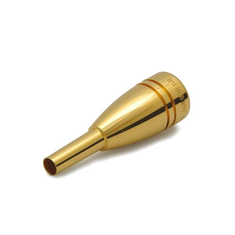Groove Series Trumpet Mouthpiece Gold Plated(PowerPiece/Make to order)