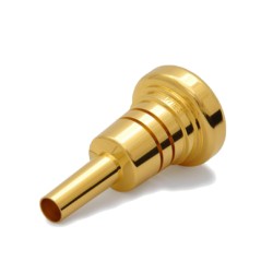 Groove Series Euphonium / Trombone Small Shank Mouthpiece Gold Plated