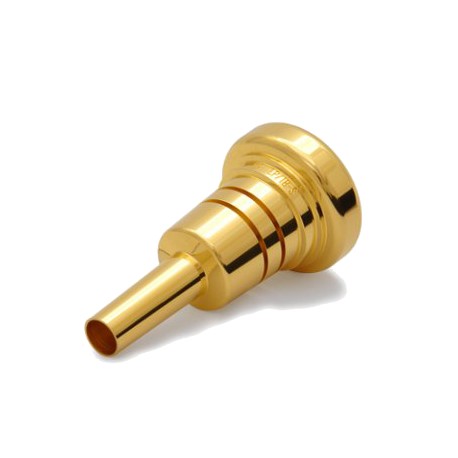 Groove Series Euphonium / Trombone Small Shank Mouthpiece Gold Plated