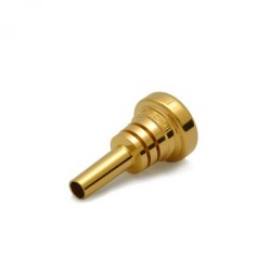 Groove Series Cornet Mouthpiece Gold Plated