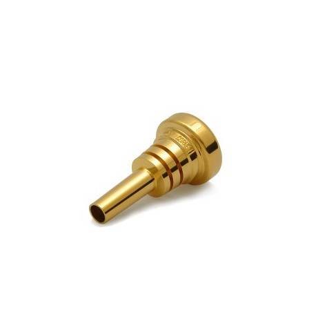 Groove Series Cornet Mouthpiece Gold Plated