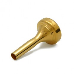 Groove Series Trombone Small Shank Mouthpiece Gold Plated