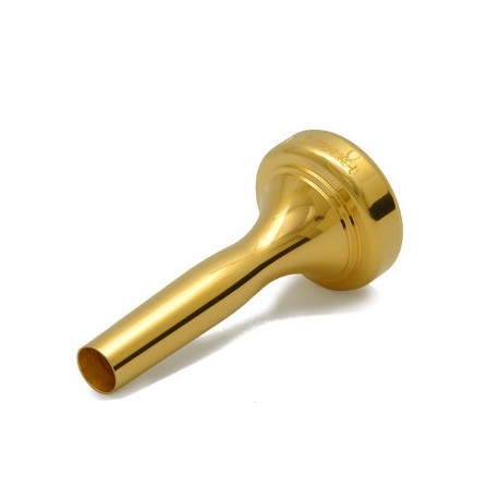 Groove Series Trombone Large Shank Mouthpiece Gold Plated