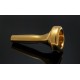 Groove Series Trombone Small Shank Mouthpiece Gold Plated