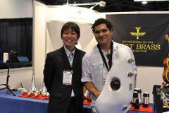 With Mr. Eric Morones at NAMM SHOW